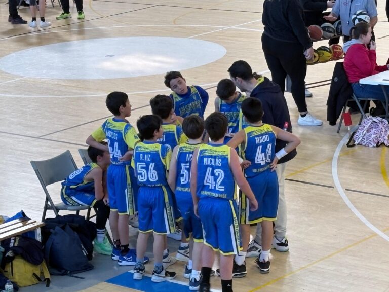 Alevín 1º masculino San Agustín Guadalix 5-55 ABVO