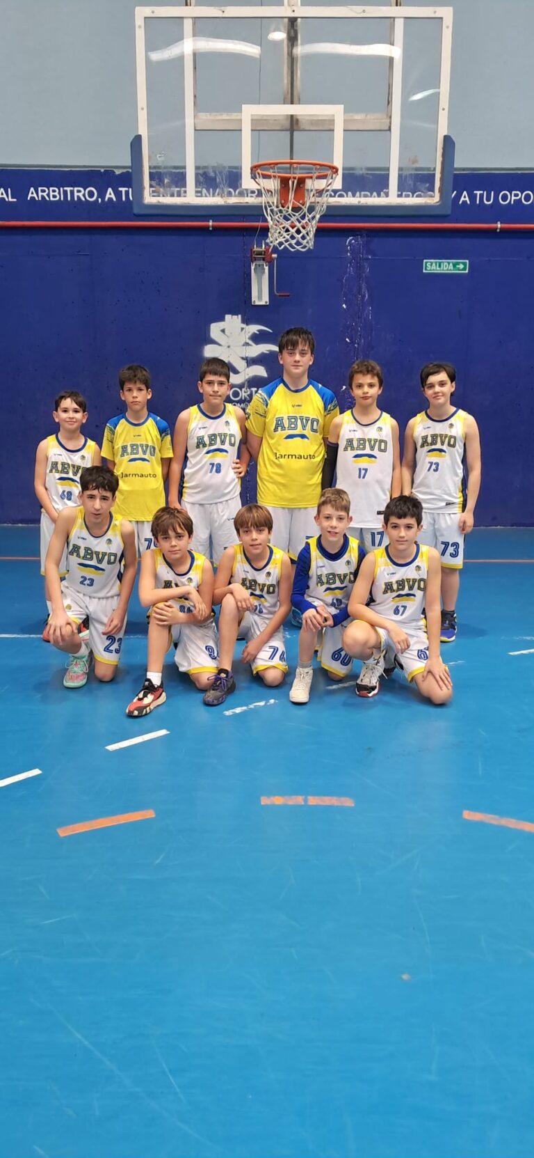 Alevin 2º Masculino Arroyomolinos 36-75 ABVO