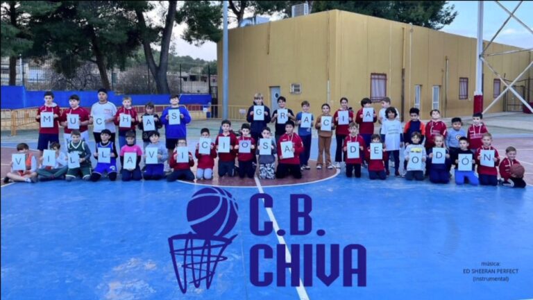 Agradecimientos Club Baloncesto Chiva
