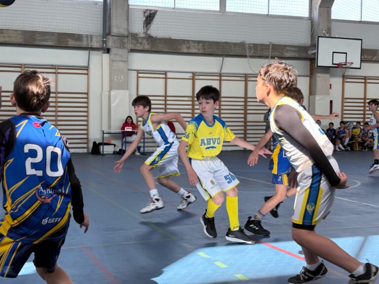 Alevín masculino Aravaca Basket C.D.E. 37-52 ABVO