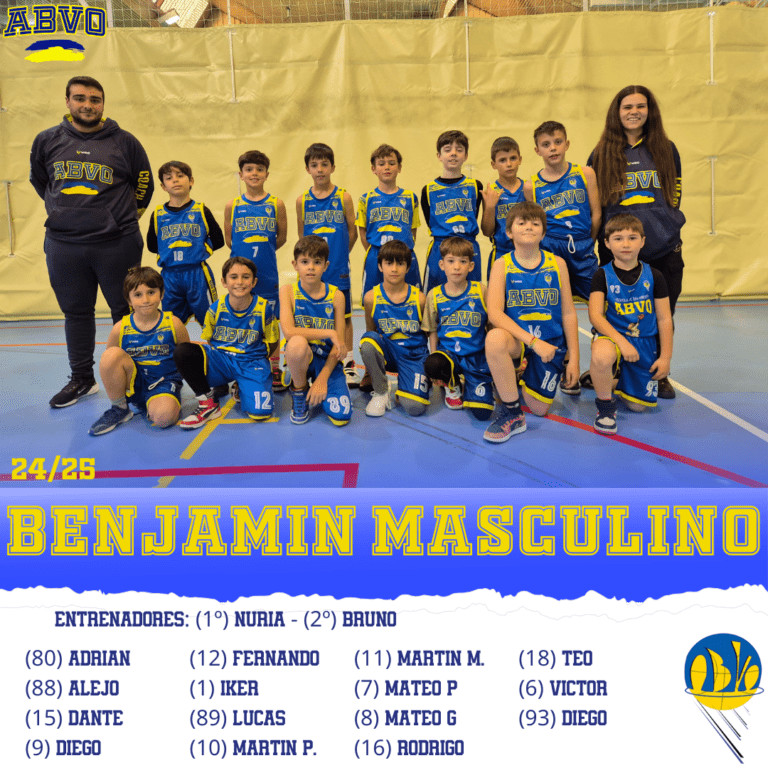 Benjamín Masculino 24/25