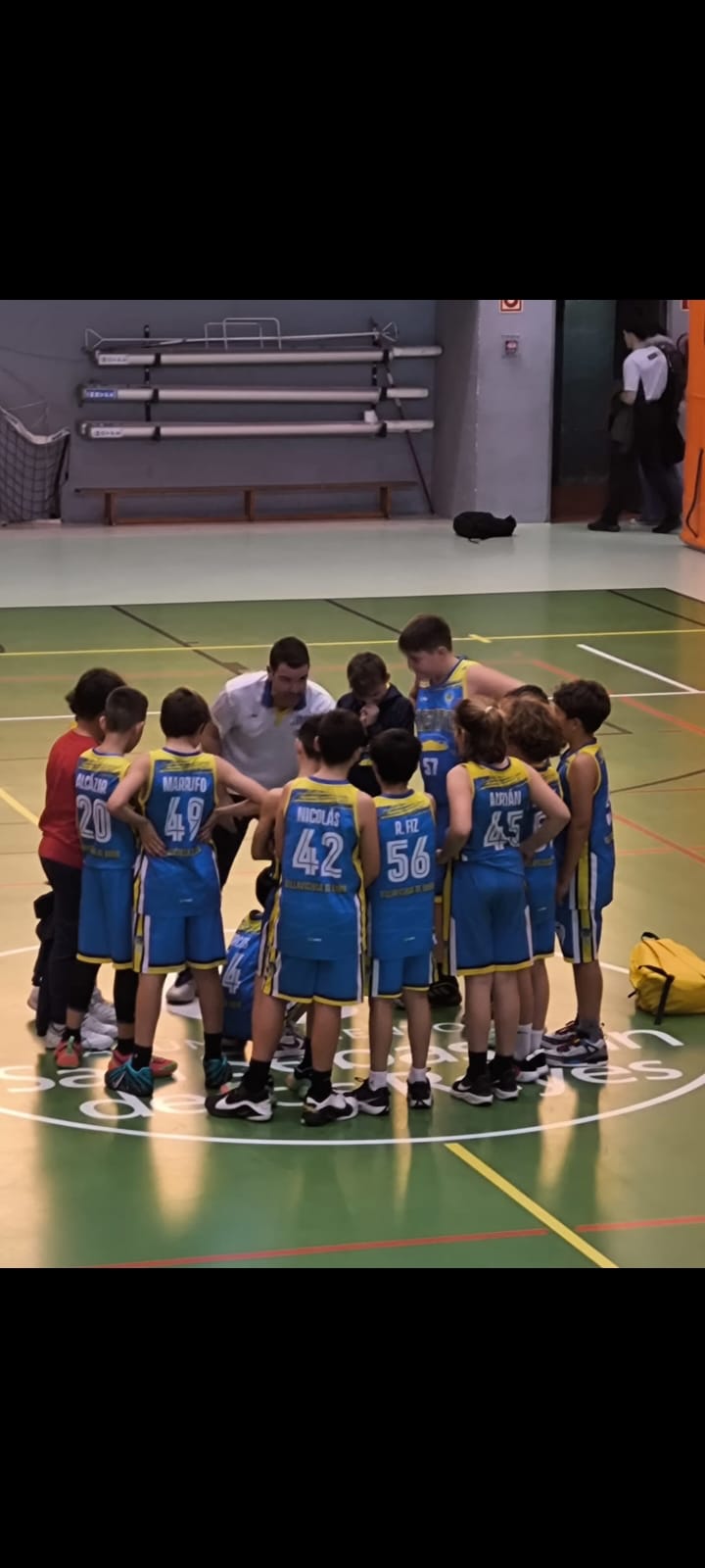 Alevín Masculino Club Baloncesto Zona Press 59-92 ABVO Azul