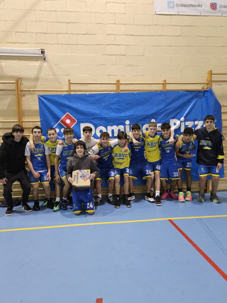 Cadete Masculino ABVO Azul 98-38 Basket Aranjuez Negro
