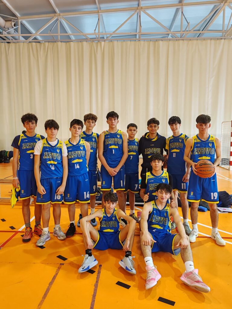 Cadete Masculino Distrito Olímpico Musas 25-86 ABVO Blanco