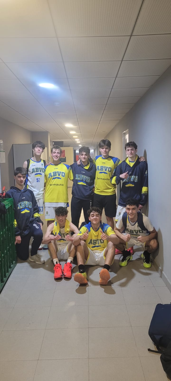 Junior Masculino CBC Basket 31-52 ABVO Blanco