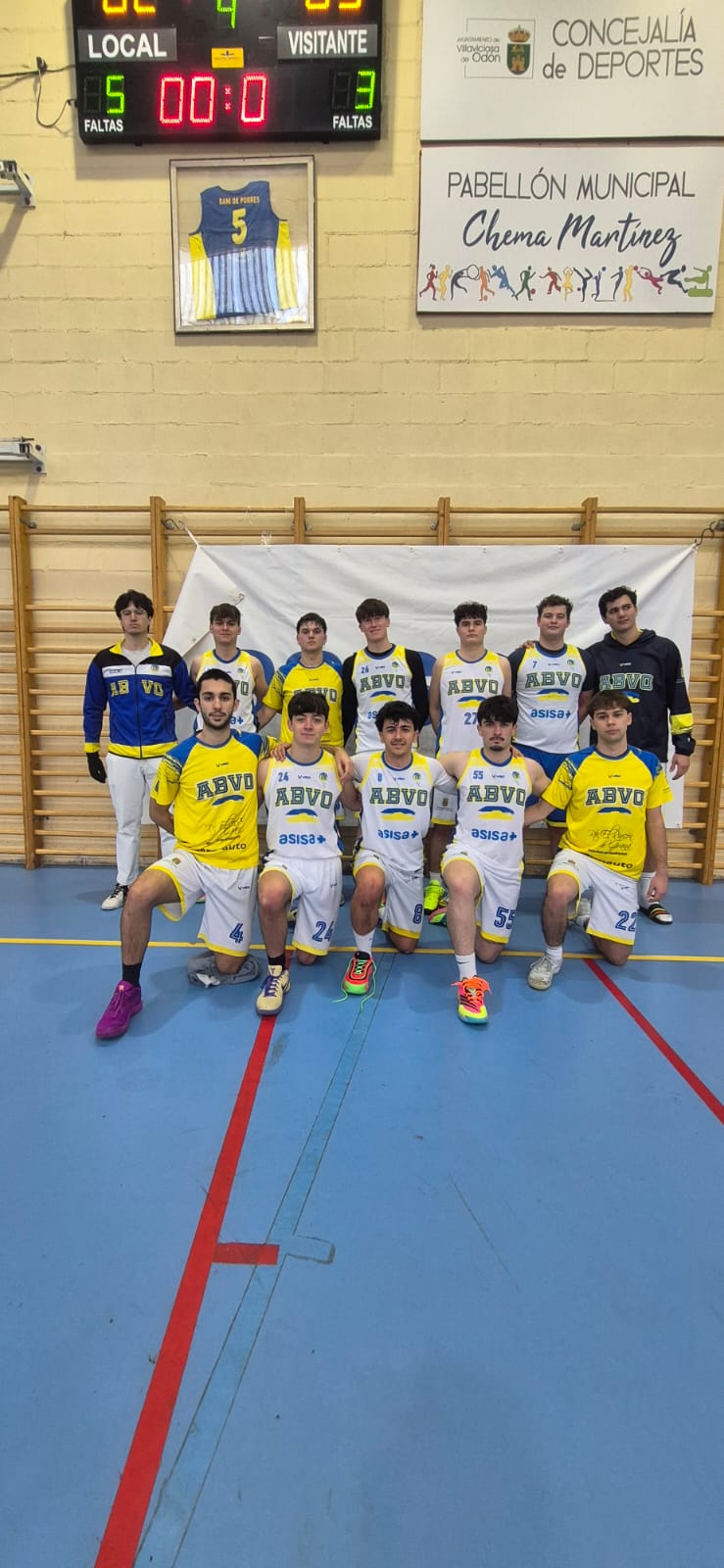 Sub-22 Masculino ABVO 62-85 Arroyomolinos