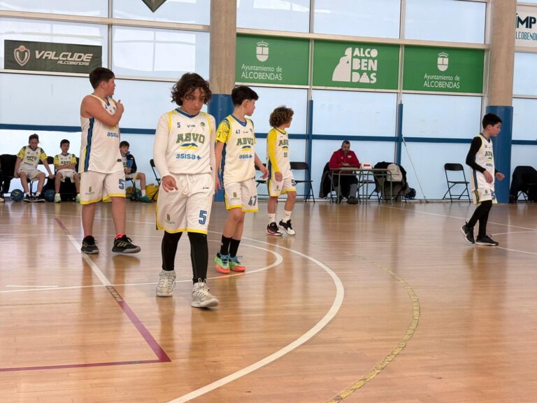 Alevín Masculino Valcude Alcobendas 50-58 ABVO Azul