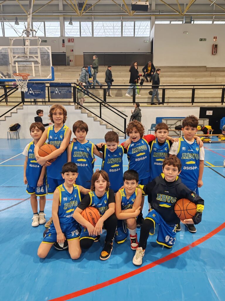 Benjamín Masculino ABVO Blanco 6-57 Lions Basket