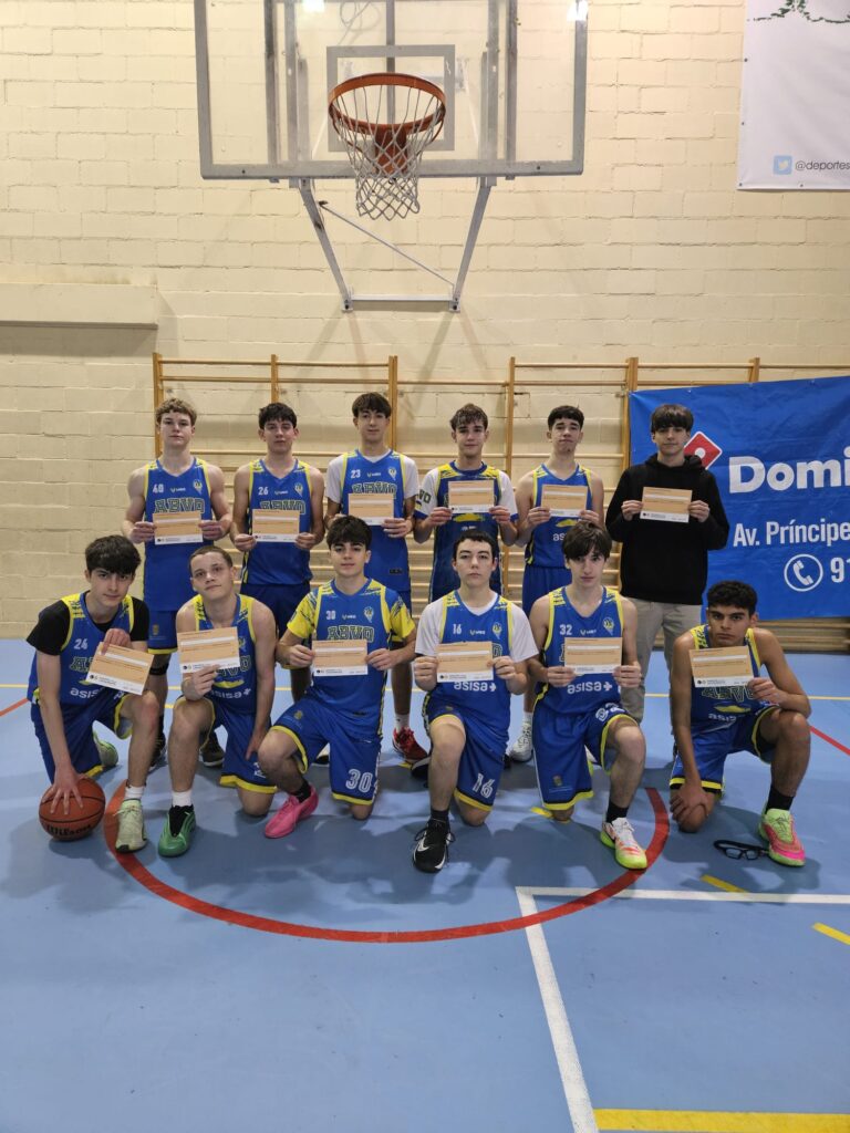 Cadete Masculino ABVO Azul 92-25 AstroBasket Valdemoro