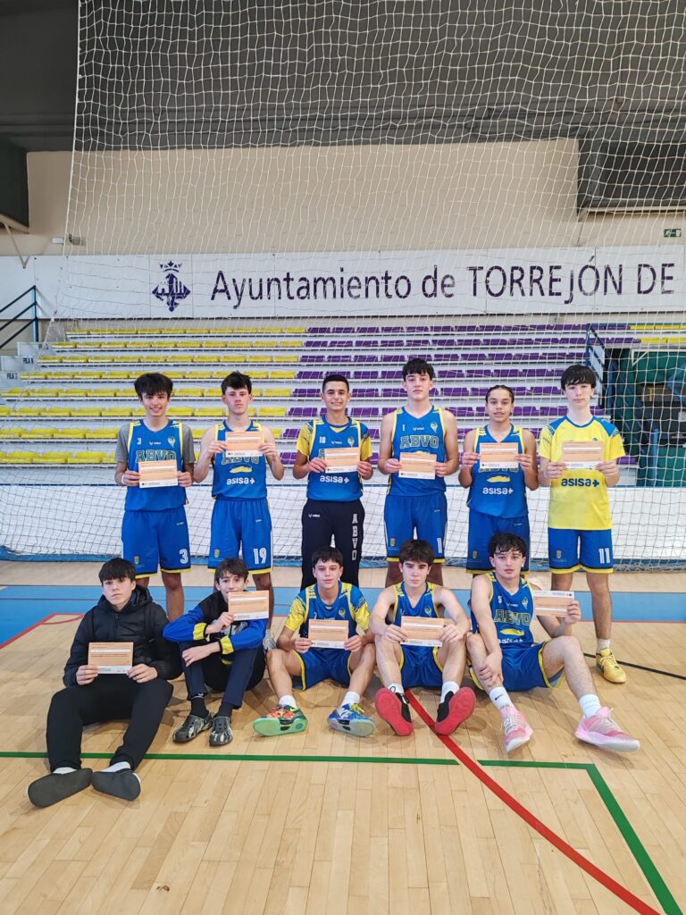 Cadete Masculino Torrejón 54–85 ABVO Blanco