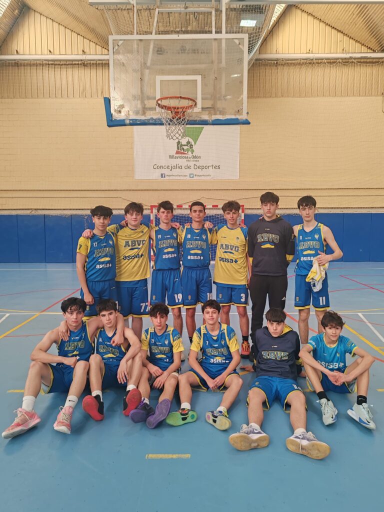 Cadete Masculino ABVO Blanco 93-18 Distrito Olímpico Musas