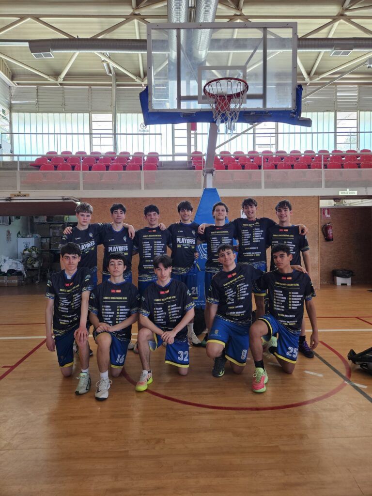 Cadete Masculino Villanueva de la Cañada 56–81 ABVO Azul