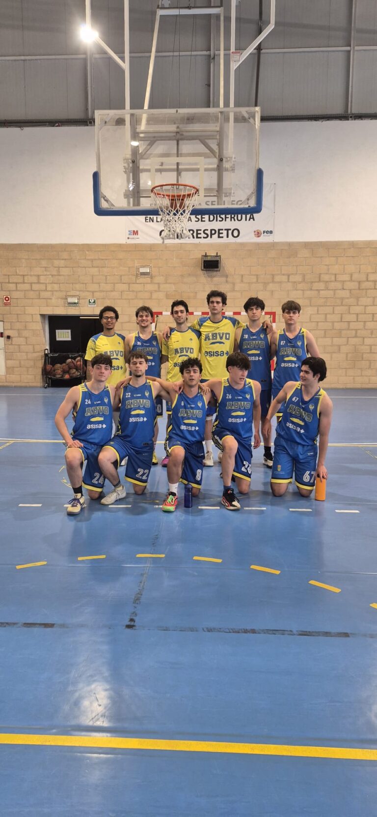 Sub-22 Masculino Colegio Ábaco 29–62 ABVO