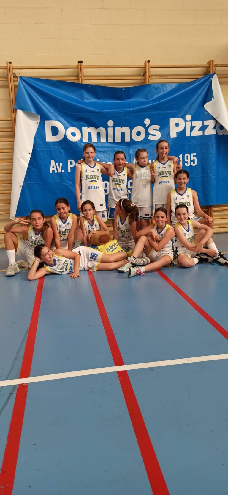 Benjamín Femenino ABVO Azul 23–29 Baloncesto Alcalá
