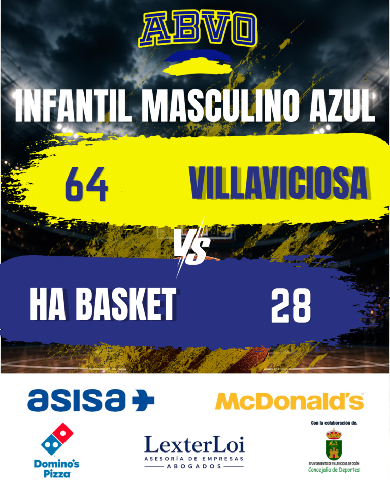 Infantil Masculino Azul ABVO 64-28 HA BASKET